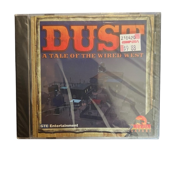 NWT Sealed Dust: A Tale of the Wired West Windows 95/98 PC Game - Picture 1 of 5